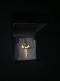 AluminiNecklace™ Fire Fury Orange Skull Pendant