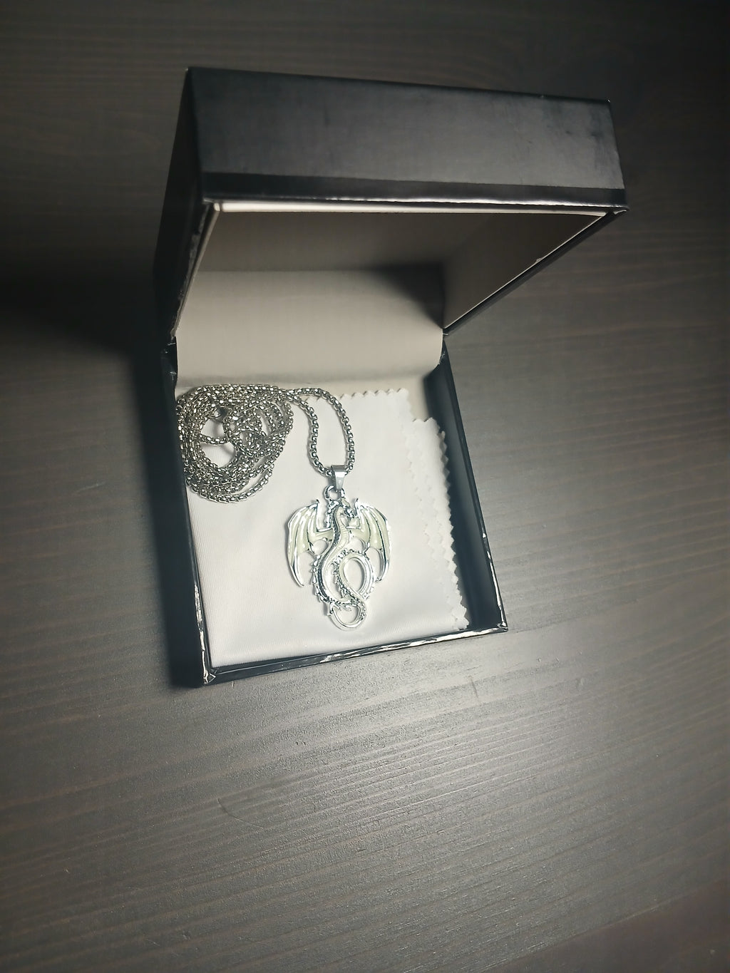 AluminiNecklace™ Toxic Green Feirce Dragon Pendant