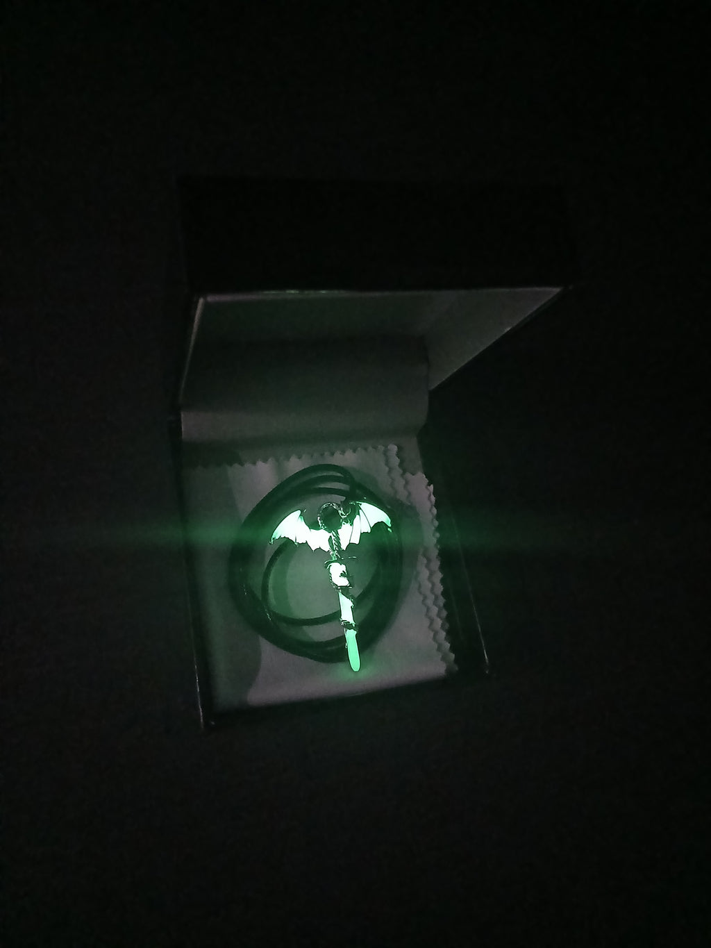 AluminiNecklace™ Toxic Green Animosity Dragon Pendant