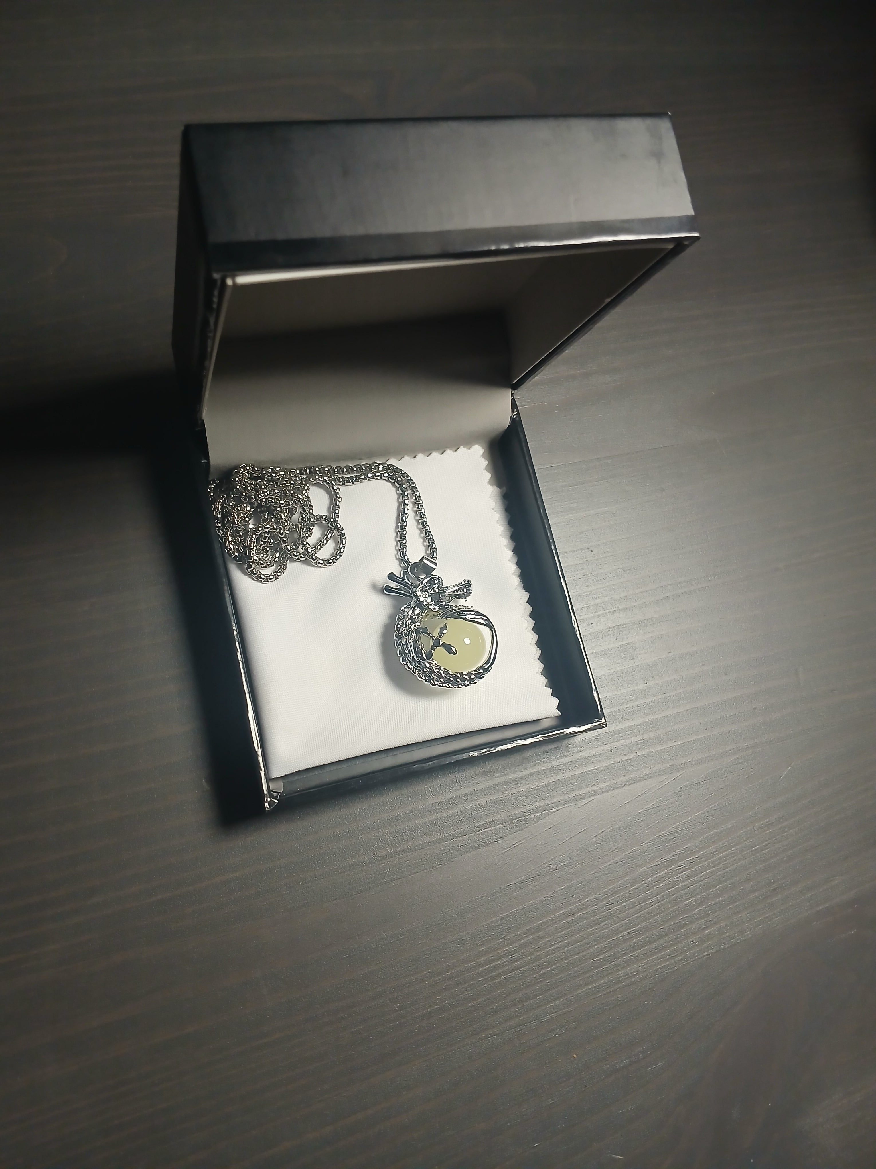AluminiNecklace™ Toxic Green Mystic Dragon Core Pendant