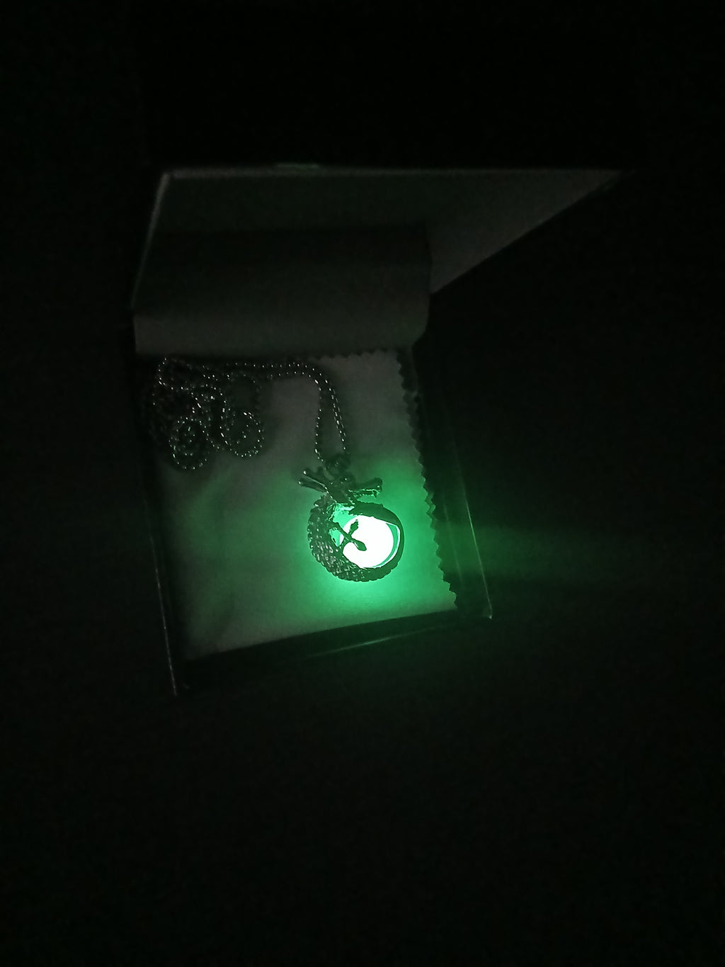 AluminiNecklace™ Toxic Green Mystic Dragon Core Pendant