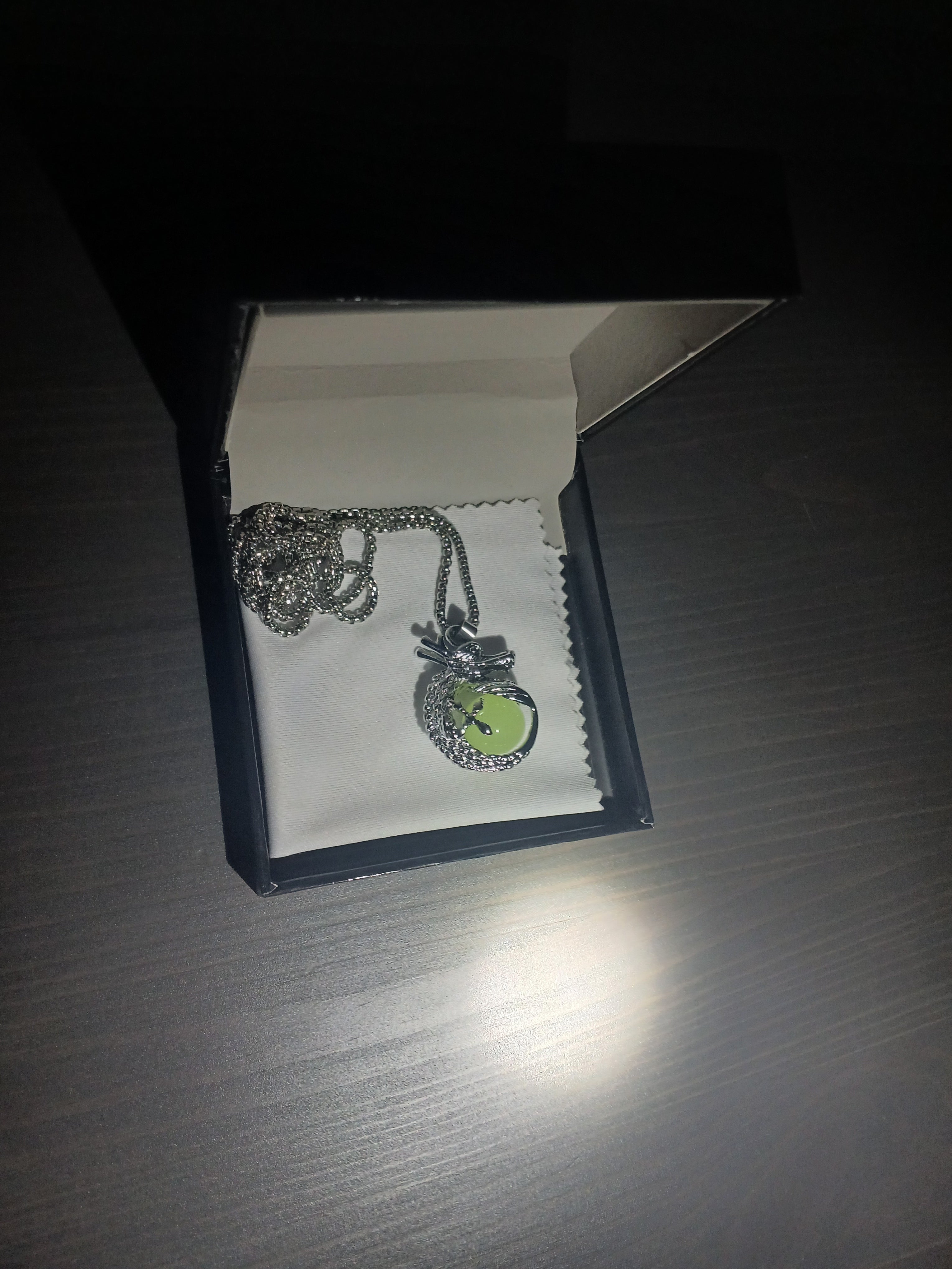 AluminiNecklace™ Toxic Green Mystic Dragon Core Pendant