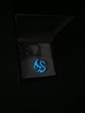 AluminiNecklace™ Ominous Blue Dragon Pendant