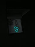 AluminiNecklace™ Destiny Light Blue Dragon Pendant