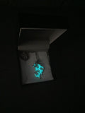 AluminiNecklace™ Destiny Light Blue Anarchy Dragon pendant