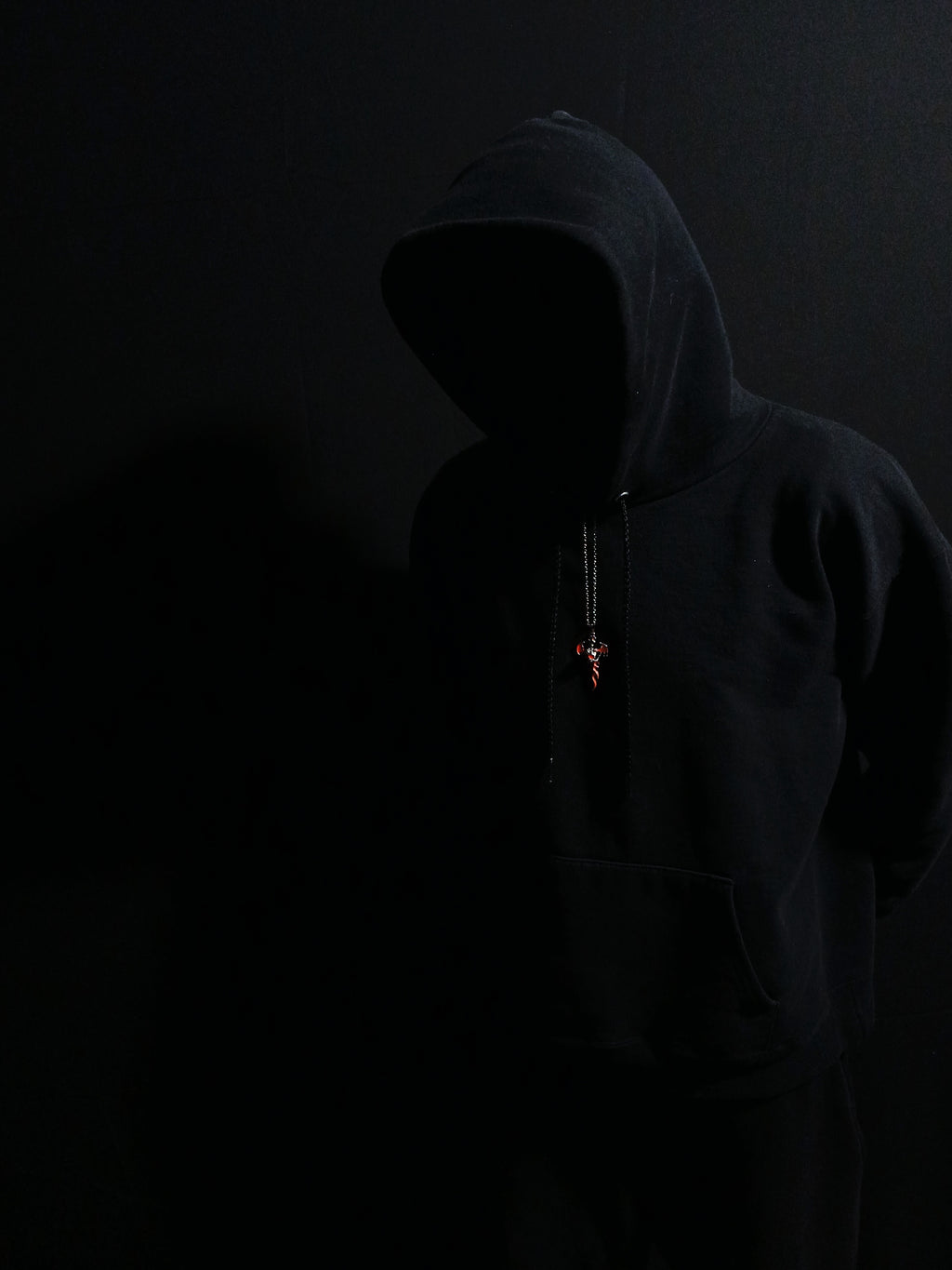 AluminiNecklace™ Fire Fury Orange Skull Pendant