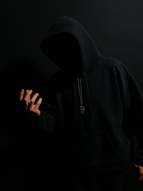 AluminiNecklace™ Destiny Light Blue Anarchy Dragon pendant