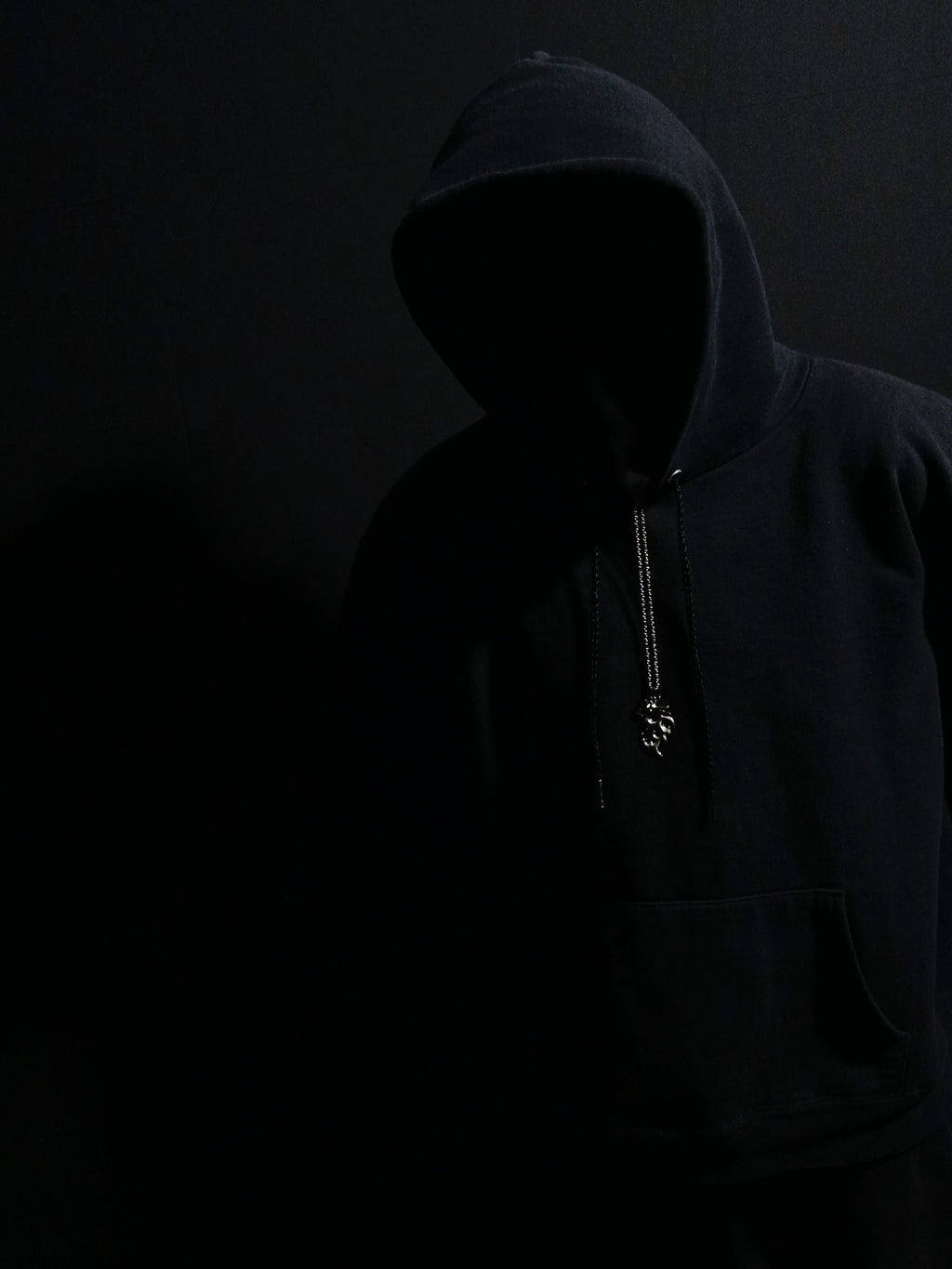 AluminiNecklace™ Ominous Blue Anarchy Dragon pendant