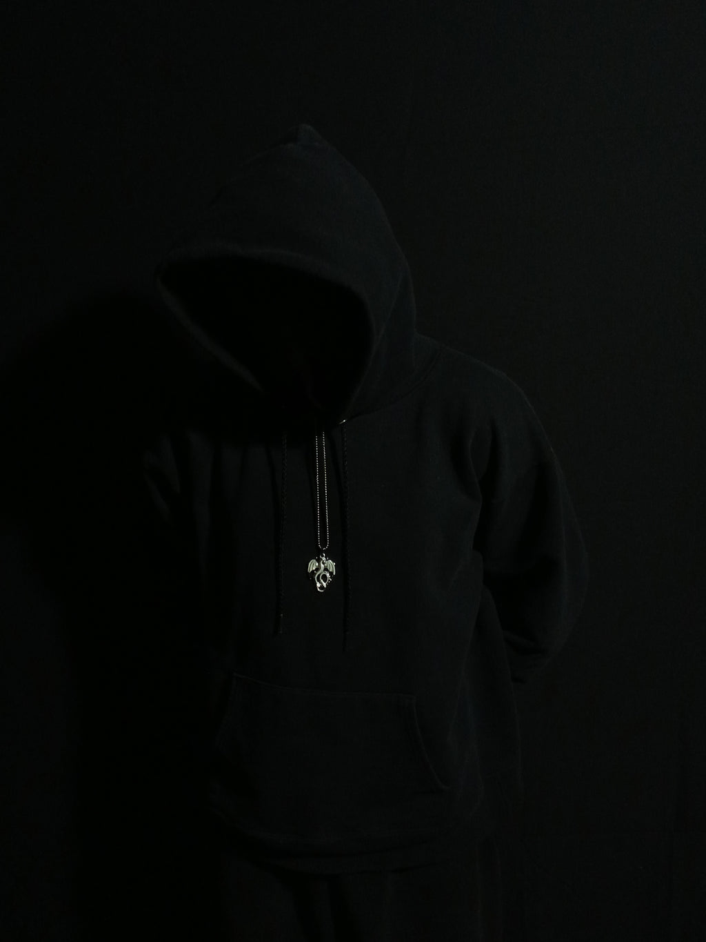 AluminiNecklace™ Destiny Light Blue Feirce Dragon Pendant
