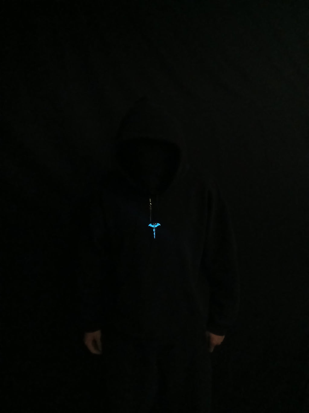 AluminiNecklace™ Ominous Blue Animosity Dragon Pendant