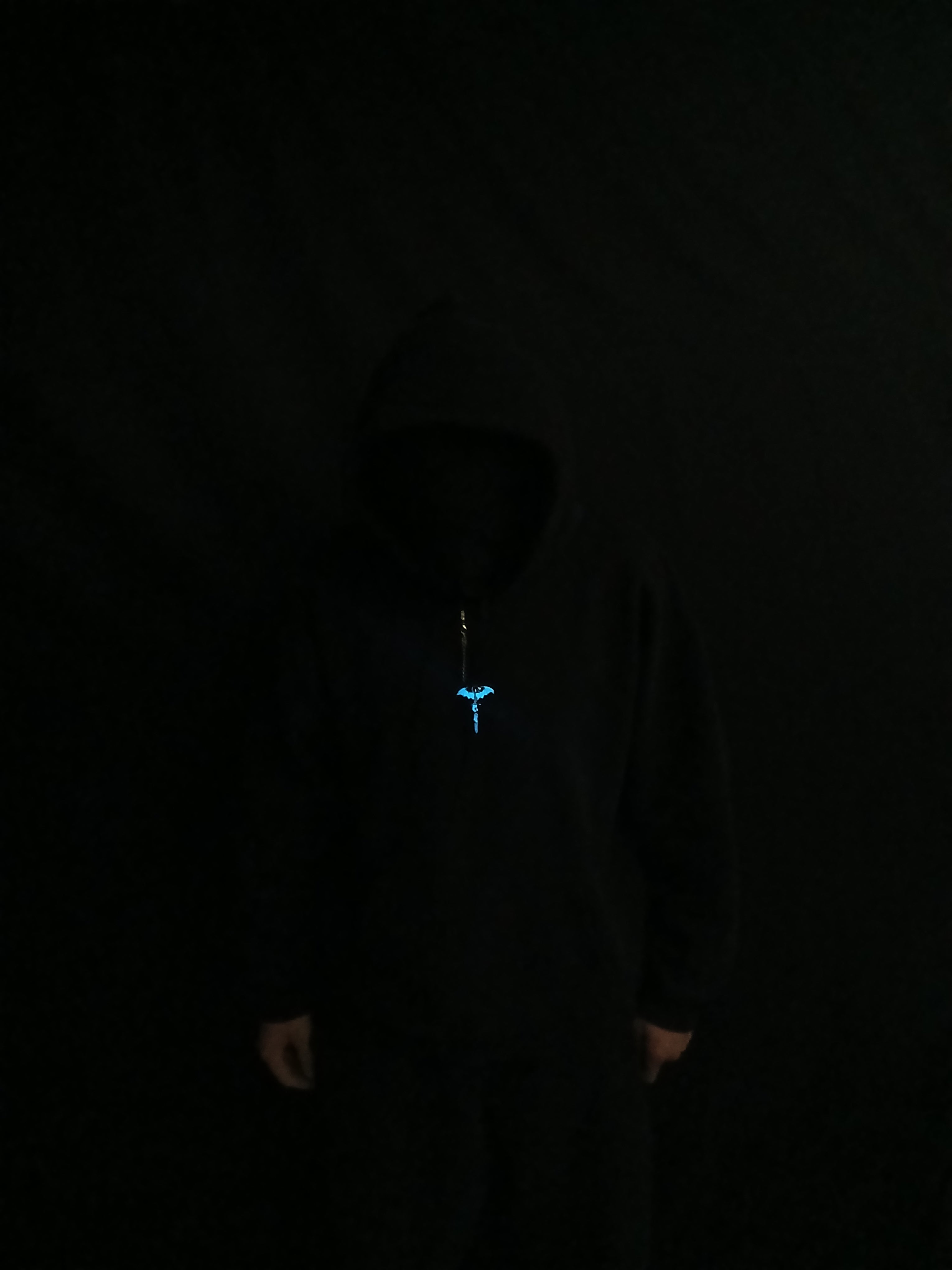 AluminiNecklace™ Ominous Blue Animosity Dragon Pendant