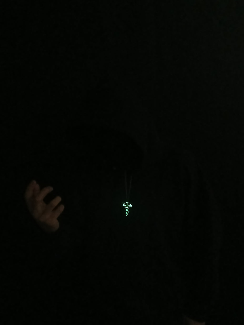 AluminiNecklace™ Toxic Green Skull Pendant