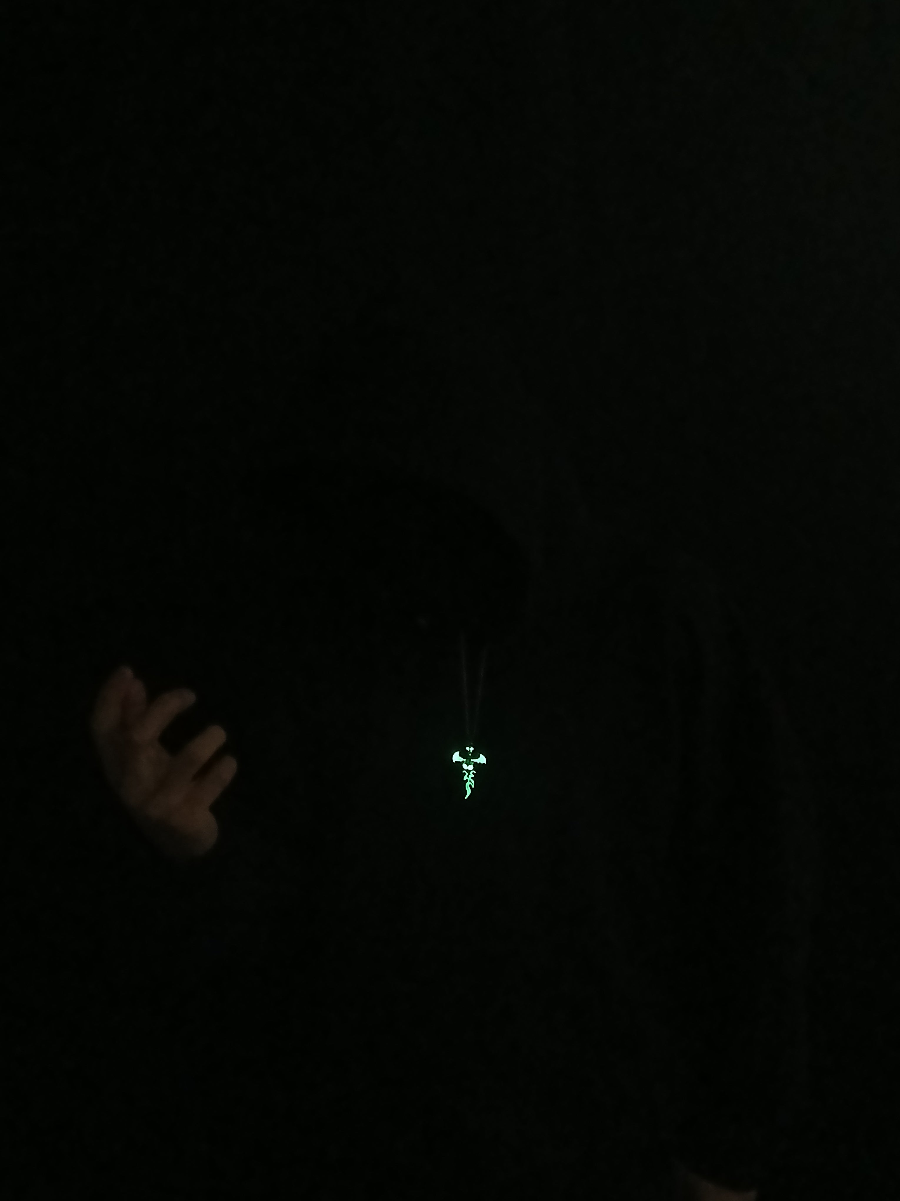 AluminiNecklace™ Toxic Green Skull Pendant