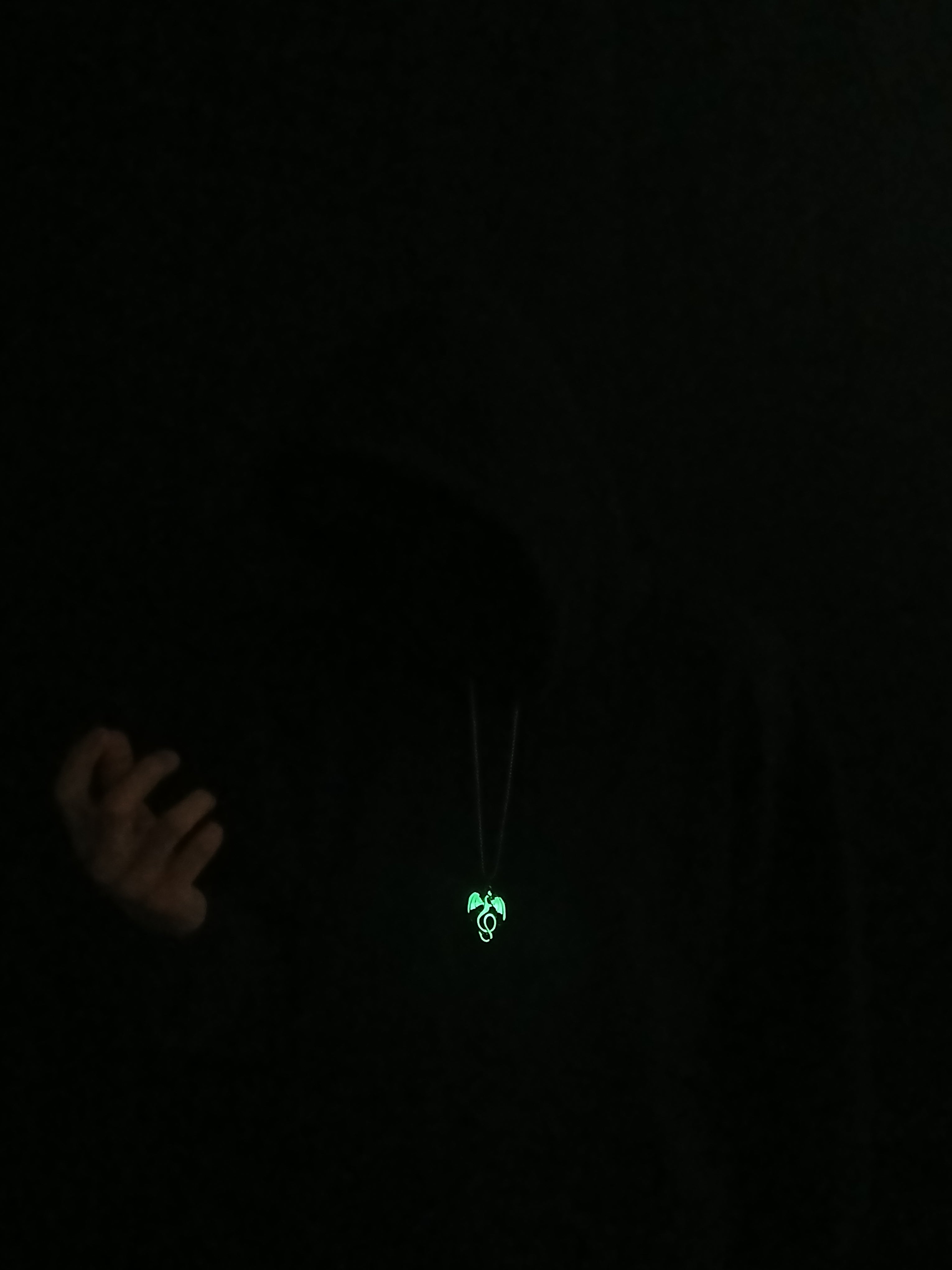 AluminiNecklace™ Toxic Green Feirce Dragon Pendant
