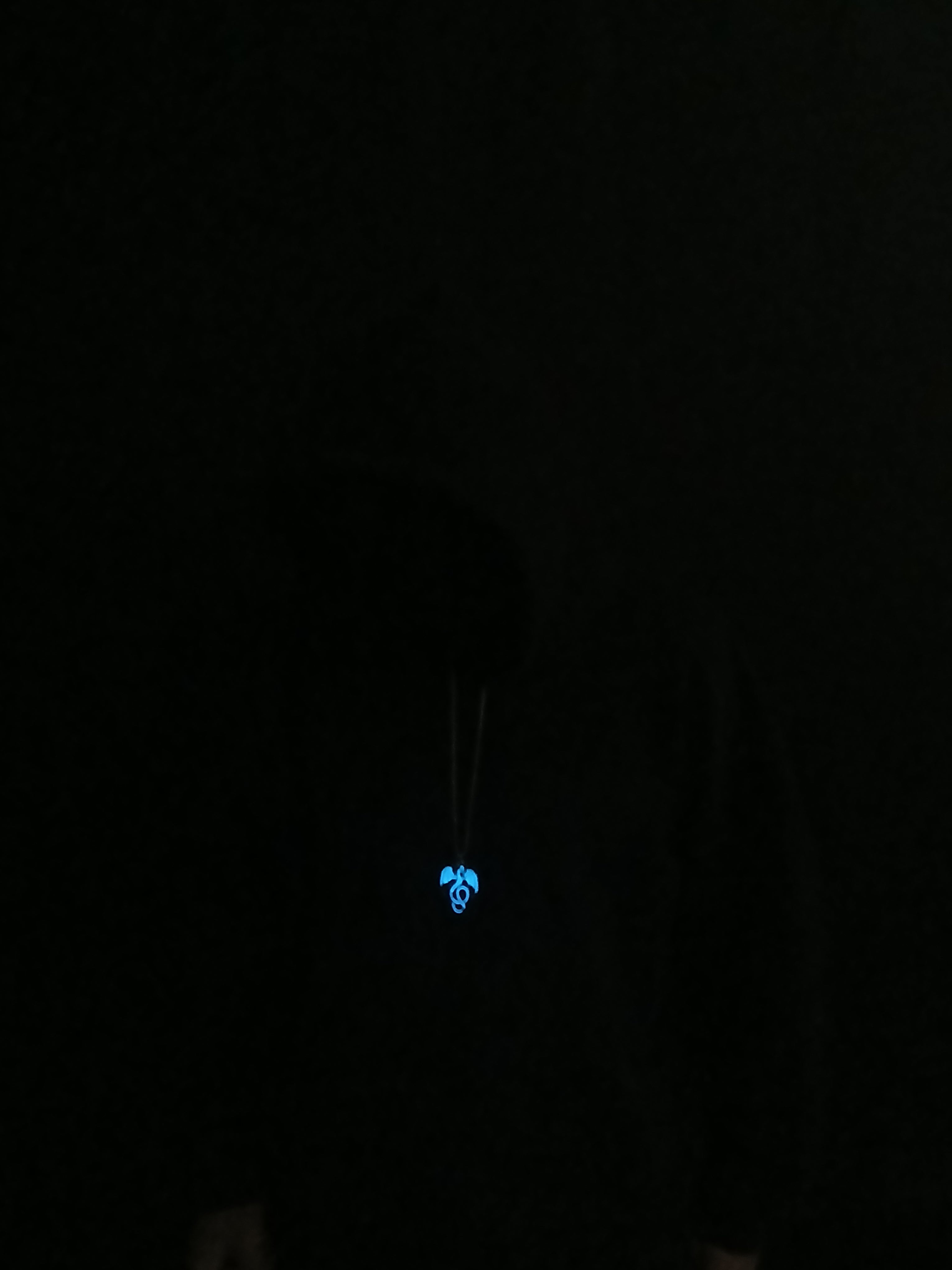 AluminiNecklace™ Ominous Blue Feirce Dragon Pendant