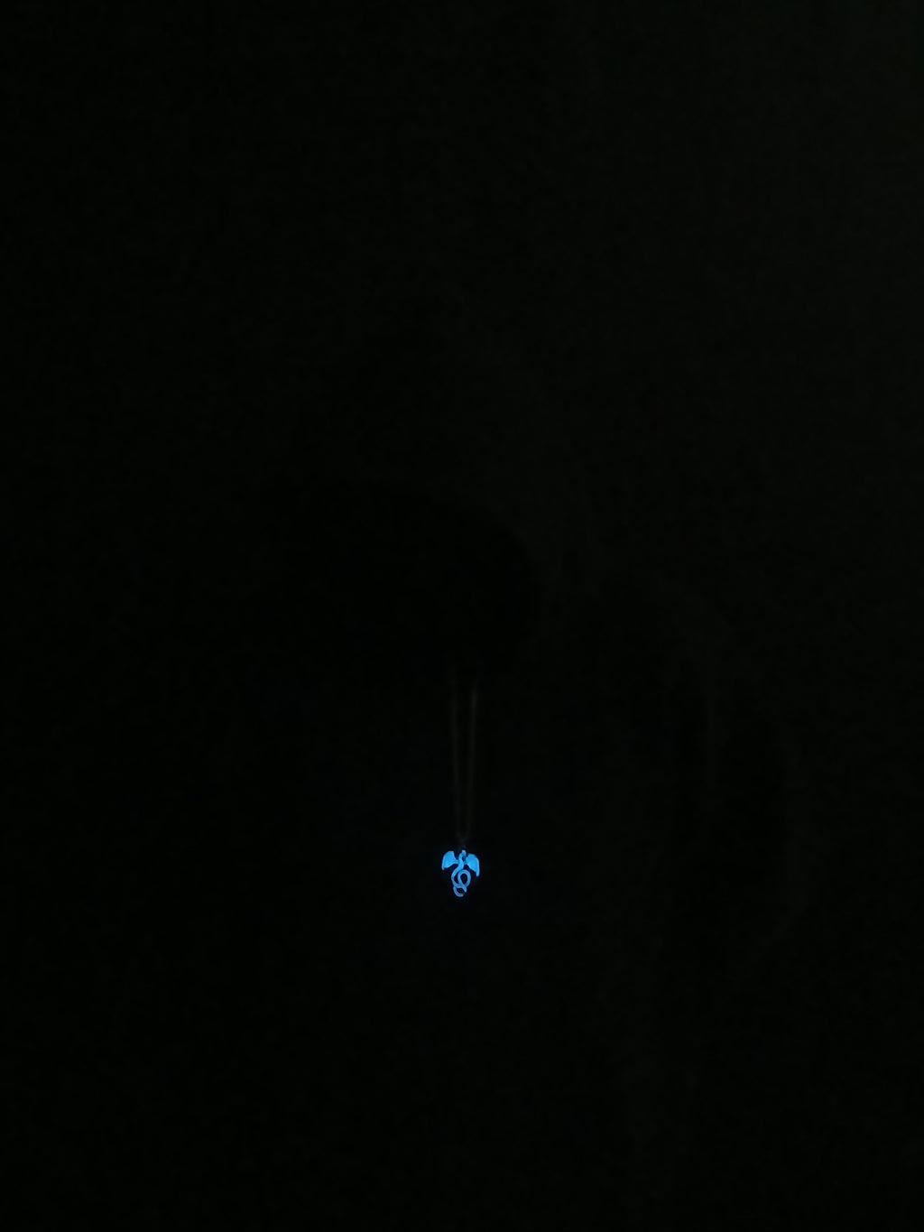 AluminiNecklace™ Ominous Blue Feirce Dragon Pendant