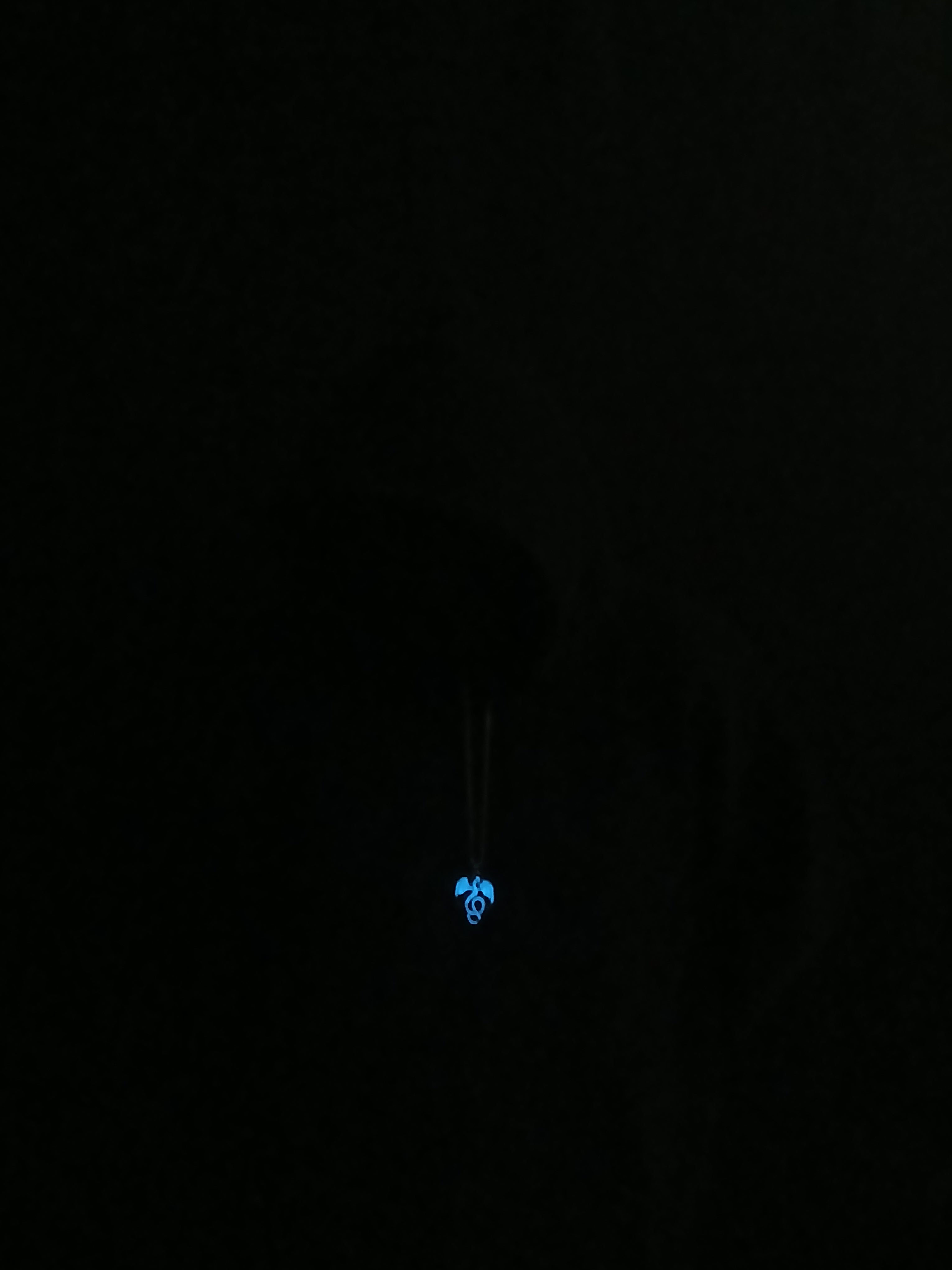 AluminiNecklace™ Ominous Blue Feirce Dragon Pendant