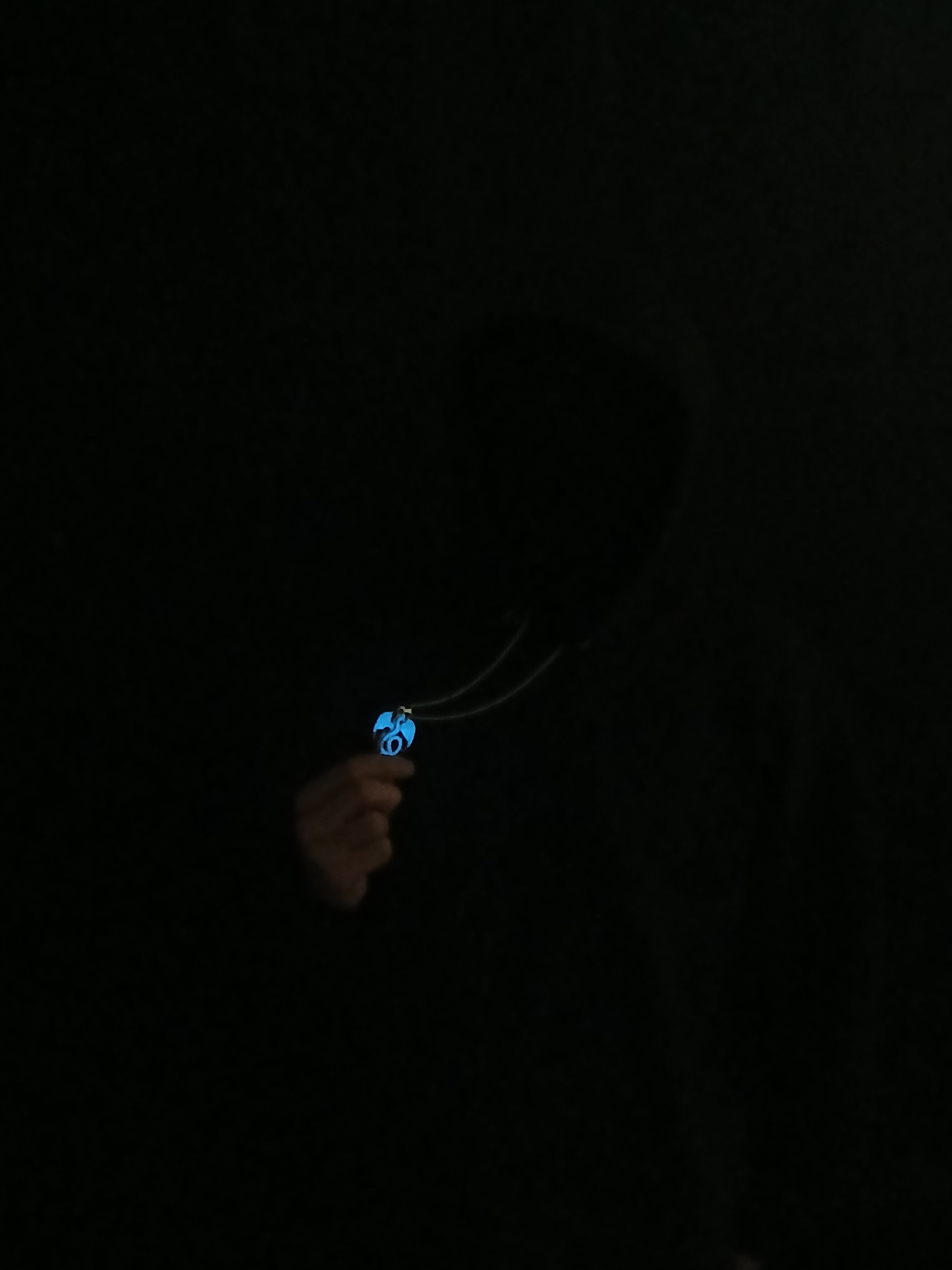AluminiNecklace™ Ominous Blue Feirce Dragon Pendant
