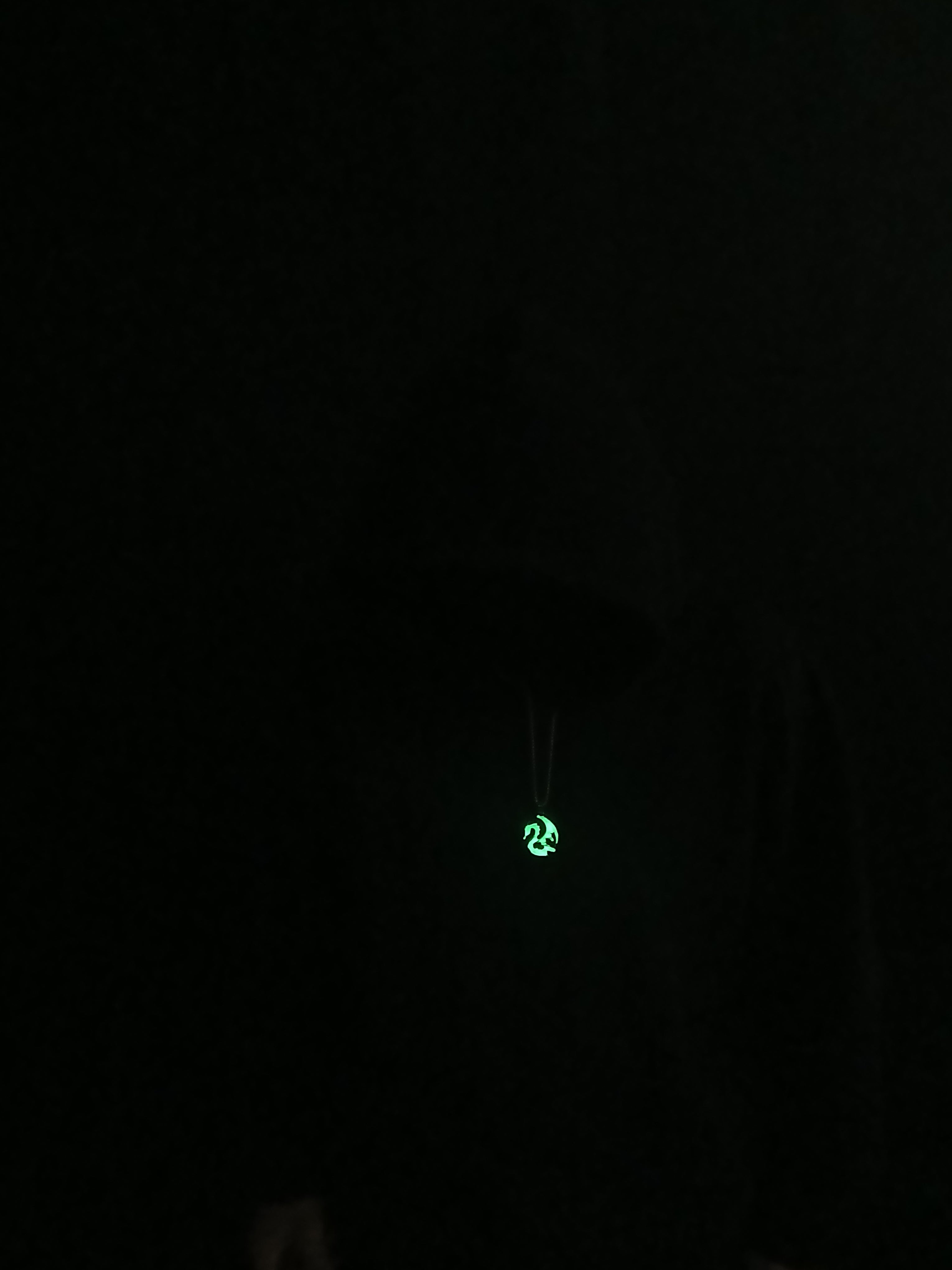 AluminiNecklace™ Toxic Green Dragon Pendant
